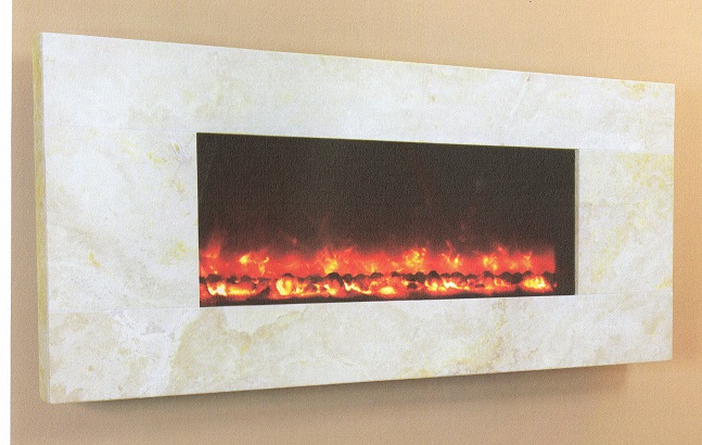 Hole In The Wall Fires&nbsp;Electriflame Travertine